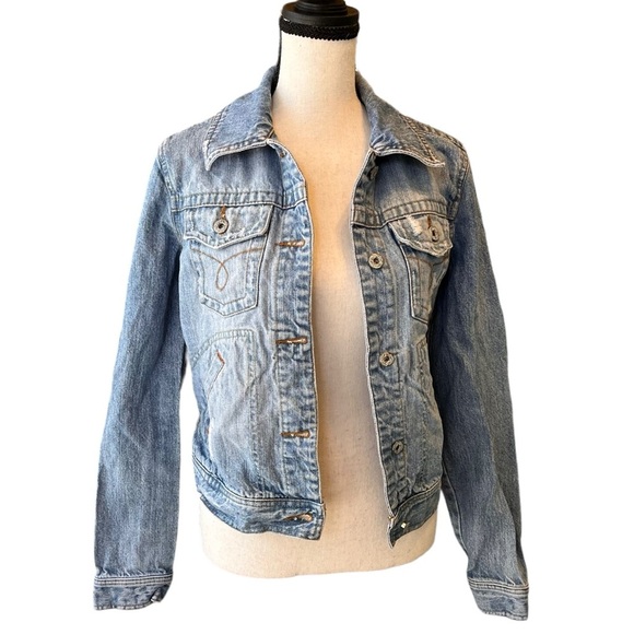 Vintage Roxy jeans jacket size medium - Picture 2 of 4